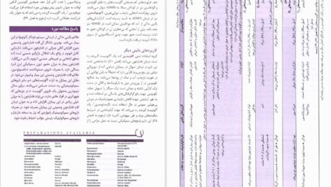 معرفی و دانلود پی دی اف کتاب فارماکولوژی پایه و بالینی کاتزونگ دکتر منیژه متولیان جلد اول 778 صفحه PDF