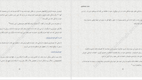 معرفی و دانلود پی دی اف کتاب قدرت خودباوری دکتر ناتانیل براندن 111 صفحه PDF