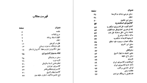 معرفی و دانلود کتاب کتابسوزی ایران و مصر مرتضی مطهری 106 صفحه PDF