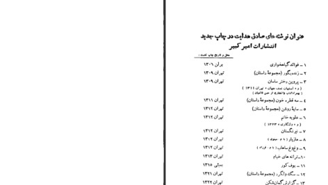 معرفی و دانلود کتاب علویه خانم وولنگاری صادق هدایت 175 صفحه PDF