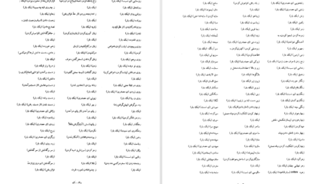 معرفی و دانلود کتاب فرهنگ واژه نمای غزلیات سعدی جلد 3 مهین دخت صدیقیان 701 صفحه PDF