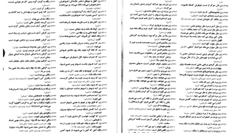 معرفی و دانلود کتاب فرهنگ بزرگ ضرب المثل ‌های فارسی 1 حسن ذوالفقاری 1355 صفحه PDF