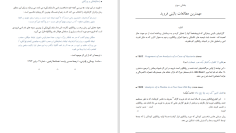 معرفی و دانلود کتاب لحظه هایی با فروید امیر کشفی 121صفحه PDF