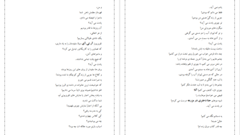 معرفی و دانلود کتاب نامه‌هایی به آنا حسین پناهی 42 صفحه PDF