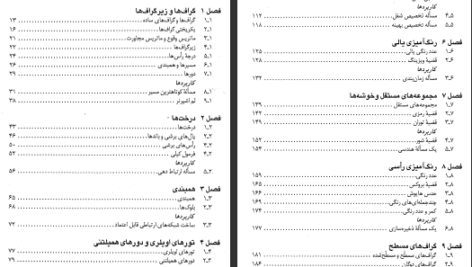 معرفی و دانلود کتاب نظریه گراف ها و کاربرد آن جی ای باندی 366 صفحه PDF
